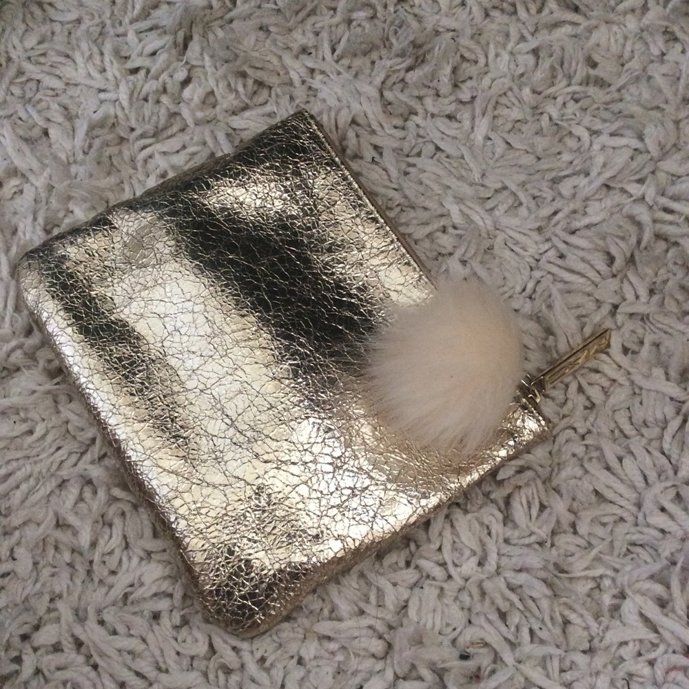 Gold Mac bag